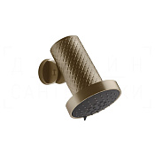 Gessi 316 Intreccio Верхний душ d13,5 см, настенный, 3 вида струи, цвет: deep bronze brushed PVD 57251#791