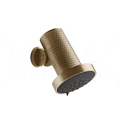 Gessi 316 Meccanica Верхний душ d13,5 см, настенный, 3 вида струи, цвет: warm bronze brushed PVD 57253#726