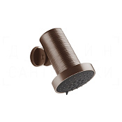Gessi 316 Trame Верхний душ d13,5 см, настенный, 3 вида струи, цвет: copper brushed PVD 57257#708