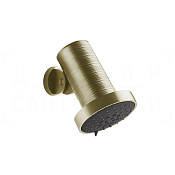 Gessi 316 Trame Верхний душ d13,5 см, настенный, 3 вида струи, цвет: brushed brass PVD 57257#727