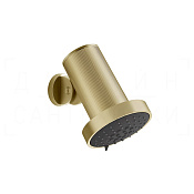 Gessi 316 Rigato Верхний душ d13,5 см, настенный, 3 вида струи, цвет: brushed brass PVD 57271#727
