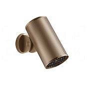Gessi 316 Diamantato Верхний душ d7,9 см, настенный, 1 вид струи, цвет: warm bronze brushed PVD 57275#726