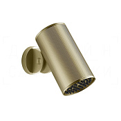 Gessi 316 Rigato Верхний душ d7,9 см, настенный, 1 вид струи, цвет: brushed brass PVD 57277#727