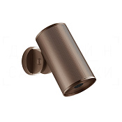 Gessi 316 Rigato Верхний душ d7,9 см, настенный, 1 вид струи распыление, цвет: copper brushed PVD 57281#708