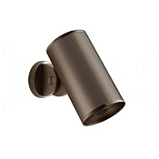 Gessi 316 Rigato Верхний душ d7,9 см, настенный, 1 вид струи, цвет: coffee bronze brushed PVD 57281#761