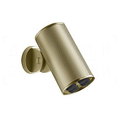 Gessi 316 Diamantato Верхний душ d7,9 см, настенный, 1 вид струи многостр., цвет: brushed brass PVD 57287#727