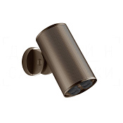 Gessi 316 Rigato Верхний душ d7,9 см, настенный, 1 вид струи, цвет: coffee bronze brushed PVD 57289#761