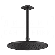 Gessi Rilievo Верхний душ d25 см, потолоч. кронш. высота под заказ, 1 вид струи, цвет: aged bronze 59150#187