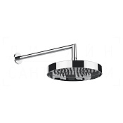 Gessi Ventaglio Верхний душ d25 см, настенный кронштейн, 1 вид струи, цвет: chrome 63045#031