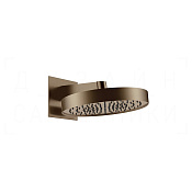 Gessi Inverso Верхний душ d35 см, настенный кронштейн, 1 вид струи, цвет: coffee bronze brushed PVD 63049#761