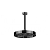 Gessi Inverso Верхний душ d25 см, потолоч. высота под заказ, 1 вид струи, цвет: black metal PVD 63053#706