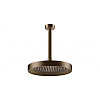 Gessi Inverso Верхний душ d25 см, высота под заказ, 1 вид струи, цвет: coffee bronze brushed PVD 63053#761