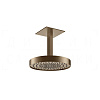 Gessi Inverso Верхний душ d30 см, потолочный кронштейн, 1 вид струи, цвет: coffee bronze brushed PVD 63072#761