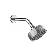 Gessi Anello Верхний душ d11,8 см, настенный кронштейн, 1 вид струи, цвет: chrome 63354#031