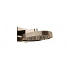 Gessi Anello Верхний душ d30 см, настенный кронштейн, 1 вид струи, цвет: copper PVD 63449#030
