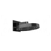 Gessi Anello Верхний душ d30 см, настенный кронштейн, 1 вид струи, цвет: black metal PVD 63449#706