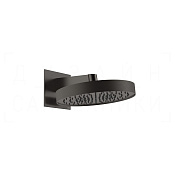 Gessi Anello Верхний душ d30 см, настенный кронштейн, 1 вид струи, цвет: black metal brushed PVD 63449#707