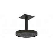 Gessi Anello Верхний душ d30 см, потолочный кронштейн, 1 вид струи, цвет: aged bronze 63472#187