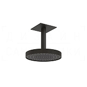 Gessi Ingranaggio Верхний душ d30 см, потолочный кронштейн, 1 вид струи, цвет: aged bronze 63572#187