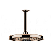 Gessi Venti20 Верхний душ d32,8 см, потолоч. высота под заказ, 1 вид струи, цвет: copper PVD 65155#030