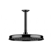 Gessi Venti20 Верхний душ d32,8 см, потолоч. высота под заказ, 1 вид струи, цвет: black metal PVD 65155#706