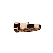 Gessi Ventaglio Верхний душ d30 см, настенный кронштейн, 1 вид струи, цвет: copper PVD 66049#030