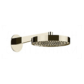 Gessi Ventaglio Верхний душ d30 см, настенный кронштейн, 1 вид струи, цвет: nickel PVD 66068#720