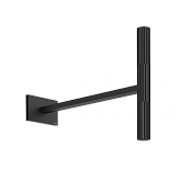 Gessi Incastri Верхний душ d3,2 см, настенный кронштейн, 1 вид струи, цвет: matte black 75148#299