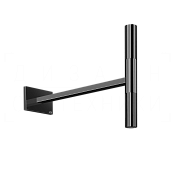 Gessi Incastri Верхний душ d3,2 см, настенный кронштейн, 1 вид струи, цвет: black metal PVD 75148#706