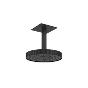 Gessi Incastri Верхний душ d30 см, потолочный кронштейн, 1 вид струи, цвет: matte black 75172#299