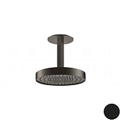 Gessi Ventaglio Верхний душ d25 см, потолочный кронштейн, 1 вид струи, цвет: aged bronze 66072#187