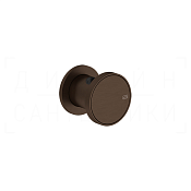 Gessi Origini Держатель для ручного душа неподвижный, цвет: dark bronze 66157#845