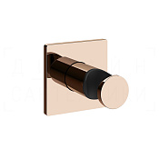 Gessi Inverso Держатель для ручного душа неподвижный, цвет: copper PVD 73057#030