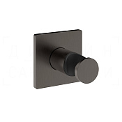 Gessi Inverso Держатель для ручного душа неподвижный, цвет: black metal brushed PVD 73057#707