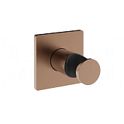 Gessi Inverso Держатель для ручного душа неподвижный, цвет: copper brushed PVD 73057#708