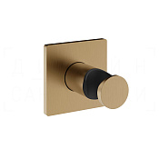 Gessi Inverso Держатель для ручного душа неподвижный, цвет: warm bronze brushed PVD 73057#726