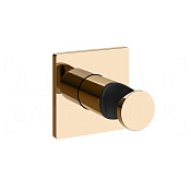 Gessi Inverso Держатель для ручного душа неподвижный, цвет: warm bronze PVD 73057#735