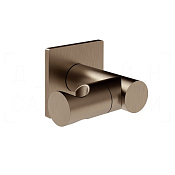 Gessi Inverso Держатель для ручного душа поворотный, цвет: coffee bronze brushed PVD 73060#761