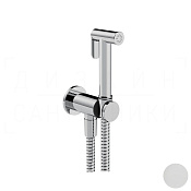 Gessi Total Look Гигиенический душ без смесителя, шланг 125 см, цвет: matte white 14331#279