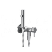 Gessi Total Look Гигиенический душ с смесителем, внешняя часть, шланг 125 см, цвет: chrome 45131#031
