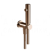 Gessi Total Look Гидроершик без смесителя, шланг 125 см, цвет: copper PVD 45121#030