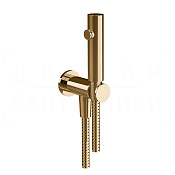 Gessi Total Look Гидроершик без смесителя, шланг 125 см, цвет: warm bronze PVD 45121#735