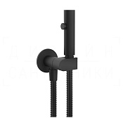 Gessi Total Look Гигиенический душ без смесителя, предохр. клапан, шланг 125 см, цвет: matte black 45124#299