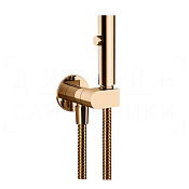 Gessi Total Look Гигиенический душ без смесит., предохр. клапан, шланг 125 см, цвет: warm bronze PVD 45124#735