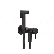 Gessi Total Look Гигиенический душ с смесителем, внешняя часть, шланг 125 см, цвет: aged bronze 45130#187
