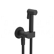 Gessi Incastri Гигиенический душ без смесителя, шланг 125 см, цвет: matte black 45226#299
