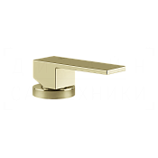 Gessi Rettangolo Смеситель для раковины, без излива и донного клапана, цвет: brass PVD 20005#710