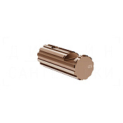 Gessi Incastri Крючок для полотенец одинарный, подвесной, цвет: copper brushed PVD 75521#708