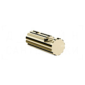 Gessi Incastri Крючок для полотенец одинарный, подвесной, цвет: brass PVD 75521#710