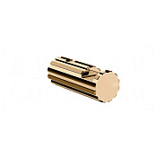 Gessi Incastri Крючок для полотенец одинарный, подвесной, цвет: warm bronze PVD 75521#735